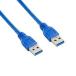 4World Kabel USB 3.0 AM-AM 1.8m, niebieski