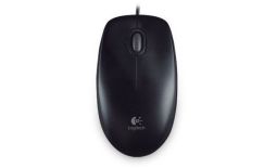 Logitech B100 Optical USB Mouse for Business, black