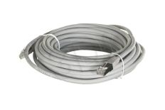 A-LAN Patchcord STP KKS6SZA10 (RJ45 - RJ45; 10m; STP; kat. 6; kolor szary)