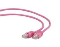 Gembird patchcord RJ45, osłonka zalewana, kat. 5e, UTP, 0,25m, różowy