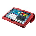 4World Etui ochronne/Podstawka do Galaxy Tab 2, Folded Case, 10'', czerwone