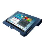 4World Etui - stand dla Galaxy Tab 2, 4-Fold Slim, 10'', niebieskie