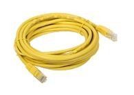 A-LAN Patchcord UTP kat 5e 5.0m żółty