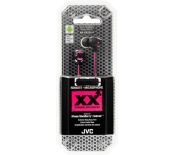 JVC Słuchawki HA-FR201-P* Xtreme, membrana neodymowa 8.5mm, S/M/L, Pilot & mic