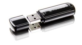 Transcend Pendrive (Pamięć USB) 4 GB USB 3.0 Czarny