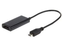 Gembird adapter MHL(M)->HDMI(F)+MICRO USB(BF)(5pin)smartfon do TV HD+zasilanie