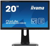 iiyama Monitor B2083HSD-B1 19.5, HD+, DVI, głośniki