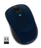 Microsoft Sculpt Mobile Mouse Black, Blue, No, Wireless connection