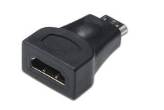 Assmann Adapter HDMI 1.3 HighSpeed Typ miniHDMI C/HDMI A M/Ż czarny