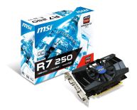 MSI Karta graficzna Radeon R7 250 2GB DDR3 R7 250 2GD3 OC