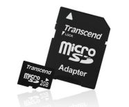 Transcend micro Secure Digital 2GB + adapter SD