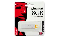 Kingston pamięć USB 8GB DataTraveler I G4 - Yellow