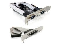 DeLOCK karta pci express -> 2x com 9pin + LPT (DB25)