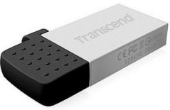 Transcend pamięć Jetflash 380G OTG USB/micro USB 8GB Srebrny