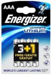 Energizer Bateria LITHIUM AAA L92 3+1szt.