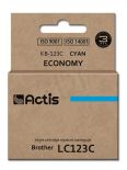 Actis Tusz KB-123C (zamiennik Brother LC123C/LC121C; Standard; 10 ml; niebieski)