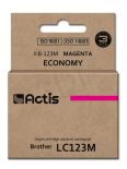 Actis Tusz KB-123M (zamiennik Brother LC123M/LC121M; Standard; 10 ml; czerwony)