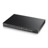 ZyXEL Zyxel GS1900-24HP 24-port GbE Smart Managed PoE Switch with 2xSFP GbE Uplink