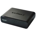 Edimax 5x 10/100/1000Mbps Switch, opt. power supply via USB cable (incl.)