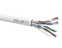 Solarix kabel instalacyjny CAT6A STP LSOH drut 500m/box