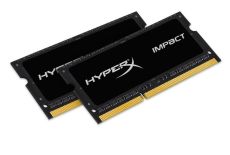 Kingston HyperX 2x4GB 1600MHz DDR3L CL9 SODIMM 1.35V Impact Black