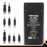 Whitenergy uniwersalny zasilacz sieciowy do notebooka 15-24V, 70W, USB