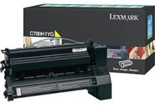 Lexmark Toner yellow , zwrotny , 10000 str. , C780/C782