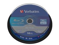 Verbatim BluRay BD-R DUAL LAYER [ Spindle 10, 50 GB , 6x