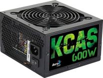 Aerocool  KCAS 600W Zasilacz ATX , 80 PLUS BRONZE, aktywne PFC