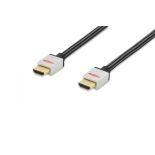 ednet Kabel HDMI Highspeed 2.0 z Eth. Typ HDMI A/HDMI A, M/M czarny 2.0m blister