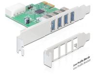 DeLOCK karta PCI Express > 4 x USB 3.0