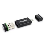 Integral pamięć USB Fusion 8GB USB 2.0 + OTG Adapter retail pack