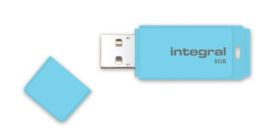 Integral pamięć USB Pastel 8GB, USB 3.0, Blue Sky