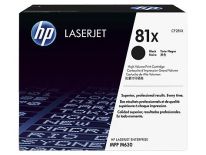 HP Toner HP 81X Black , MFP M630