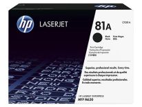 HP Toner HP 81A Black , MFP M630