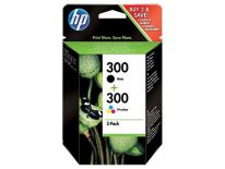 HP Combo Pack Tusz 300 Czarny + Kolorowy CN637EE