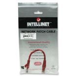 Intellinet Network Solutions patch cord RJ45, kat. 6 UTP, 0.5m czerwony, 100% miedź