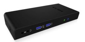 RaidSonic Technology IcyBox Multi Stacja Dokująca dla Notebooks i PC, 2xUSB 3.0, HDMI, Czarna