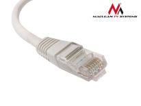 Maclean MCTV-652 Przewód, kabel patchcord UTP 5e wtyk-wtyk 3m szary