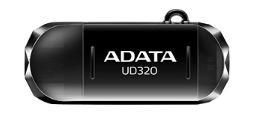 A-Data Adata pamięć USB OTG USB UD320 32GB USB 2.0, USB + micro USB , RETAIL Czarny