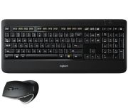 Logitech Zestaw bezprzewodowy klawiatura + mysz Logitech Wireless Performance Combo MX800 czarny