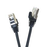 Digitalbox patchcord RJ45 kat.5e FTP 1m czarny