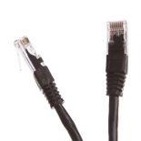 Digitalbox patchcord RJ45 kat.6 UTP 0.5m czarny