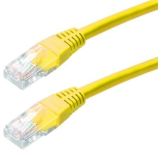 LYNX Patch kabel Cat6, UTP - 1m, žlutý