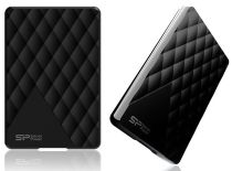 Silicon-Power Dysk zewnętrzny Silicon Power Diamond D06 1TB Black USB 3.1 Super lekki