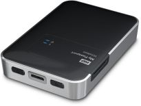 Western Digital Dysk twardy zewnętrzny My Passport Wireless Czarny 500 GB WDBLJT5000ABK-EESN