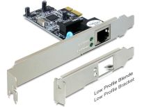 DeLOCK Karta PCI Express > 1 x Gigabit LAN + low profile