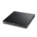 ZyXEL Zyxel GS3700-24HP 24-port GbE L2+ PoE Switch with 4xSFP 1GbE Uplink