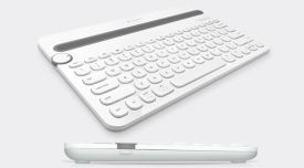 Logitech Multi-Device Keyboard K480 - Biała - US - BT