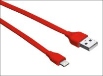 Trust Flat Lightning Cable 1m - red